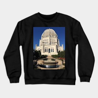 The Bahá'í House of Worship Crewneck Sweatshirt